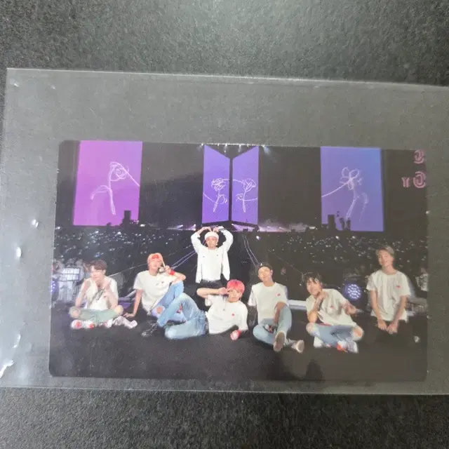 방탄소년단 러브유어셀프 서울 블루레이 단체포카 BTS