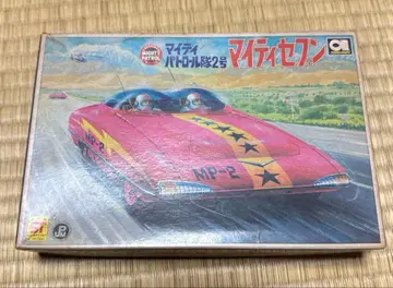 AOSHIMA 마이티 패트롤대 2호 마이티 세븐 프라모델 태엽 동력