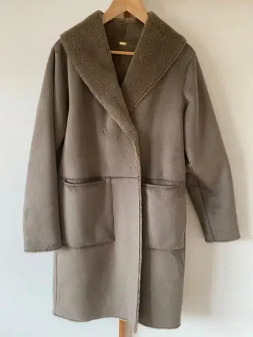 ROPE 무스탕 보아 코트