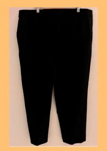 ru 빅 사이즈 수트 팬츠 블랙 7L 남성용 마루이