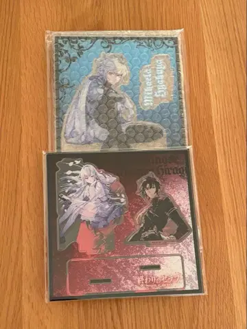 종말의 세라프 복권 타임 B상 빅 아크릴 스탠드 백야 미카엘라