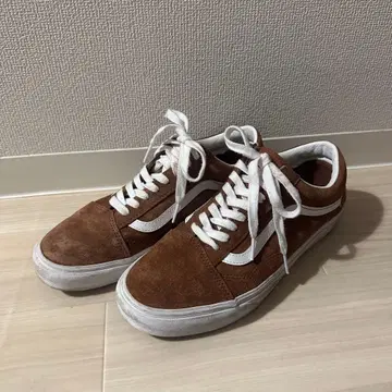 Vans 브라운 스웨이드 스니커즈