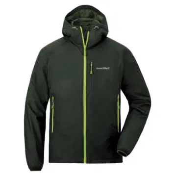 새상품 몽벨 montbdell 라이트 쉘 파카 XL 다크 그린