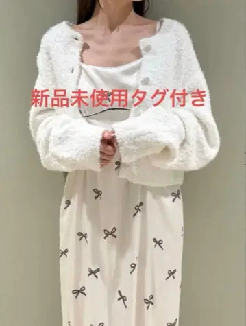 [ 새상품 ] 젤라또피케 휘핑 모코 가디건 택 포함 미사용 새상품