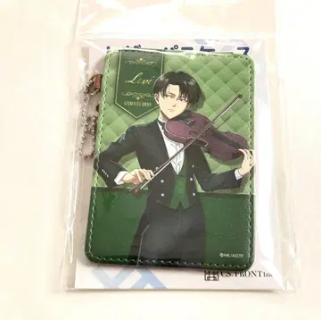 진격의 거인 리바이 가죽 패스 케이스 사중주 ver.