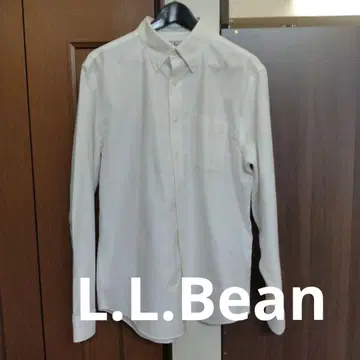 LL.Bean 주름 방지 화이트 버튼다운 셔츠