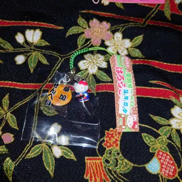 헬로키티 족자 카와센베이 사이타마 한정판 2003년