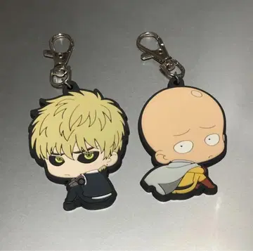 원펀맨 사이타마 제노스 러버 키링 2개 세트