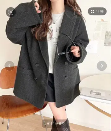 classicalelf 더블 테일러드 자켓