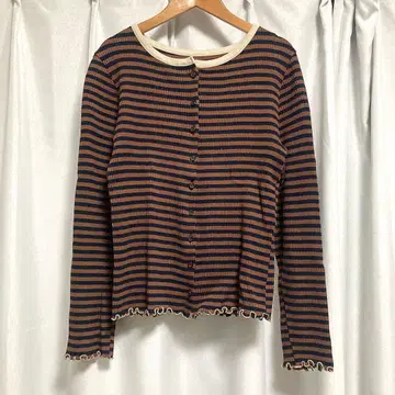 [ Lene ] 보더 가디건 [ AMBIDEX ]