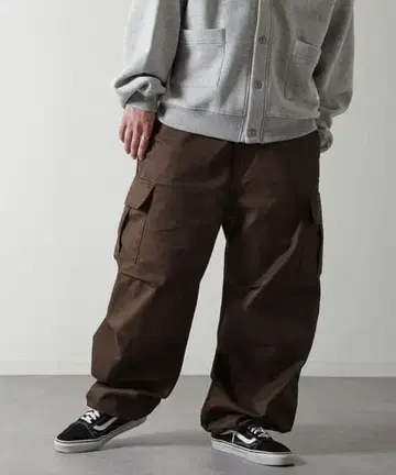 벤 데이비스 브라운 카고 팬츠 S 사이즈