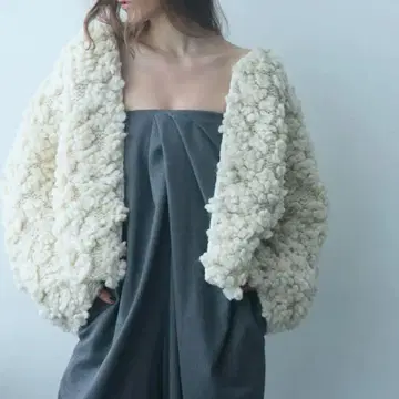 새상품급 시뉴 Cygne 마쉬멜로우 니트 가디건