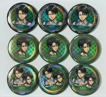 진격의 거인 리바이 캔뱃지 특전 씰 묶음 판매