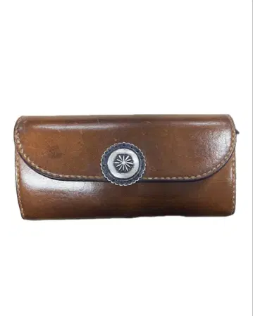 남성용 지갑 접이식 지갑 콩초 부착