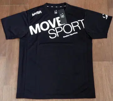 데상트 무브스포츠 반팔 T셔츠 남성용 L 사이즈 블랙 [미사용 새상품]