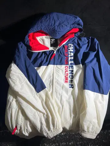 CHALLENGER 후드 부착 나일론 자켓 L 24aw