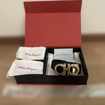 페라가모 벨트 블랙 골드 버클 약 95cm