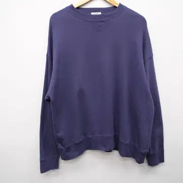 인테림 하이퍼 빅 V 가제트 맨투맨 퍼플네이비 4 즉완 새상품급 양V