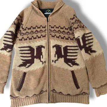 L 네팔제 yellow band 카우친 스웨터 안감 플리스