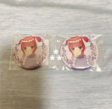 5등분의 신부 나카노 니노 하이컬 HICUL 집 데이트 캔뱃지 캔배치