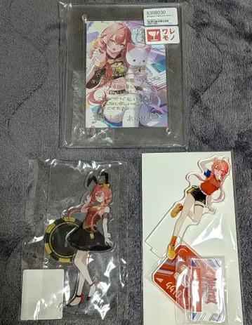 니지산지 시시도 아카리 굿즈 세트 생일 아크릴 스탠드