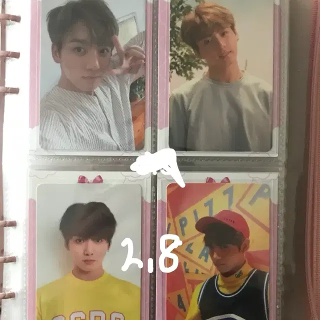 방탄 정국 포카 일괄판매 지민뷔홉급처앨범btspc