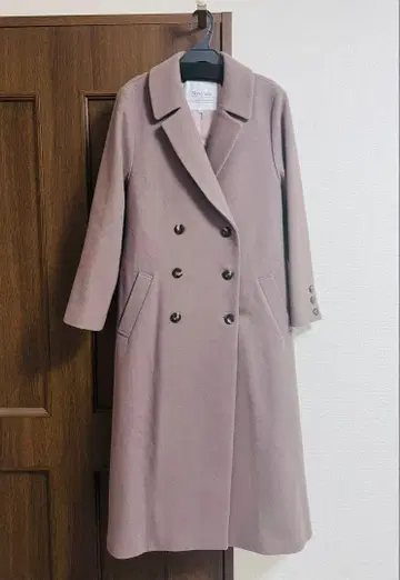 Mystrada 마이 스트라다 백 볼륨 코트 모카 사이즈 34