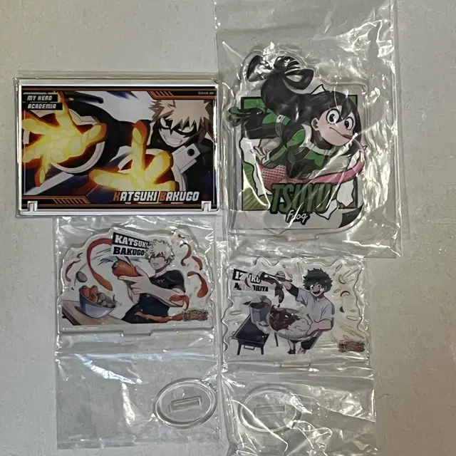 나히아 바쿠고,미도리야,아스이 츠유 아크릴스탠드 일괄