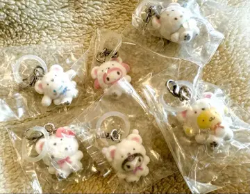 산리오 캐릭터즈 포근포근 스노우 표식 액세서리 컴플리트 세트