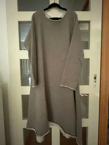 zucca 베이지 쭈리 롱 원피스