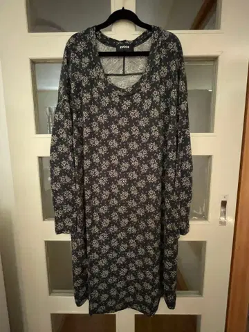 zucca 꽃무늬 티셔츠 롱 원피스