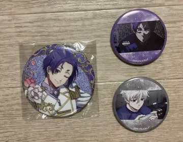 블루 록 나기&레이오 캔뱃지 3개 세트 나기 레이오