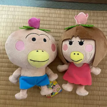 하나캇파 모모캇파짱 봉제 인형 2개 세트