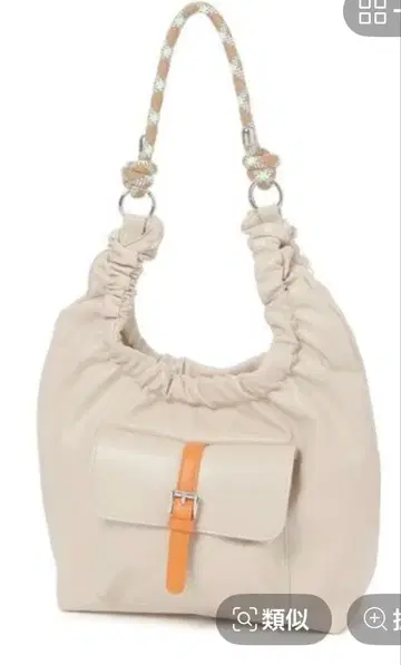 BAYFLOW 베이지 숄더백