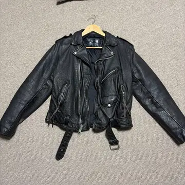 라이더 자켓 블랙 가죽 자켓
