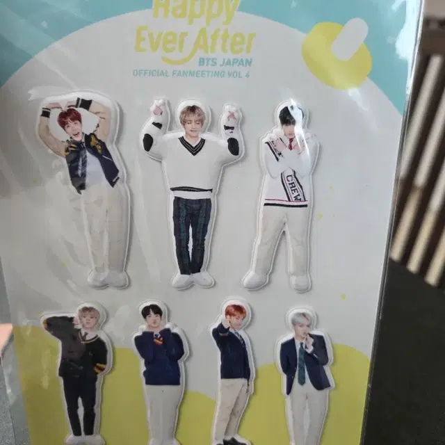 일본 머사터 블루레이 스티커 BTS