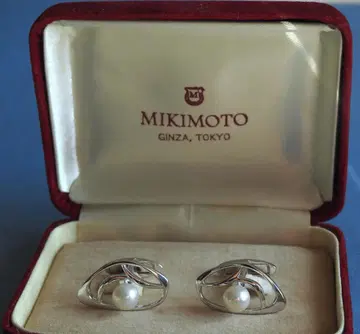 MIKOMOTO 펄 장식 커프 링크스