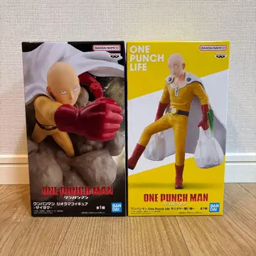 원펀맨 사이타마 피규어 2개 세트