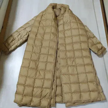 theory 다운 코트 & 머플러