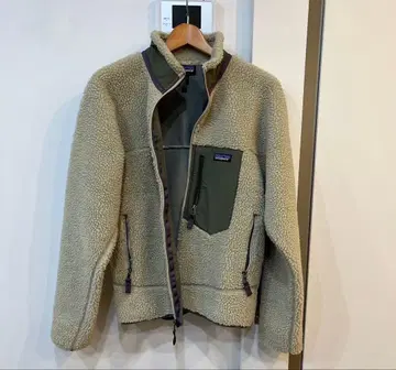 Patagonia 플리스 자켓 베이지/올리브