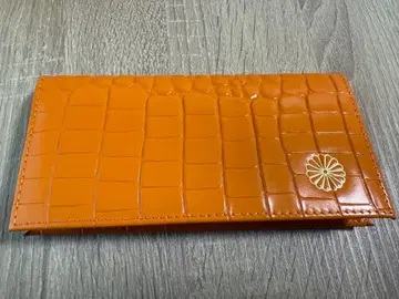 황궁 지갑 미사용 새상품 소가죽 인기 악어 무늬