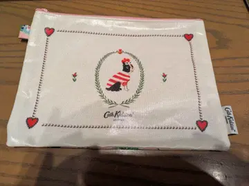 캐스키드슨 JAL 오리지널 플랫 파우치 보스턴 테리어