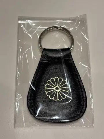 [ 새상품 ] 황궁 매점 한정 판매 천연 가죽 키링 [ 블랙 ]