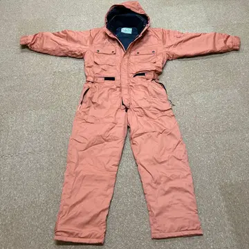 오토-바이 오버롤 오렌지