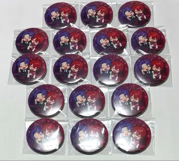 시마사카 기본 일러스트 캔뱃지 17개