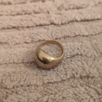 골드 돔형 반지