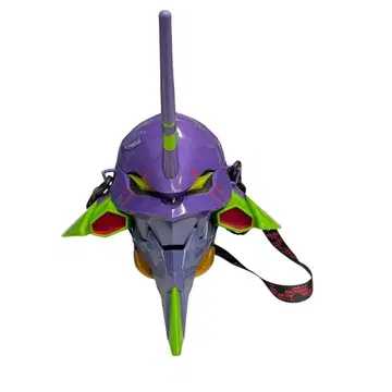 [메1217-50] 에반게리온 초호기 헤드형 소품함 케이스 스트랩 포함