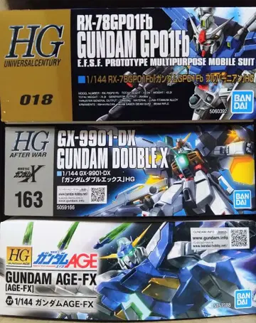 [ 미개봉 ] HG GP-01Fb 더블 제로 에이지-FX 풀버니언