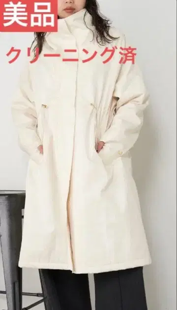 [ 새상품급 클리닝 완료 ] 2024AWJena 충전솜 스탠드넥 코트