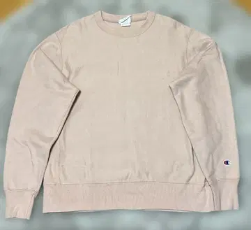 USA 규격 챔피온 맨투맨 무지 핑크 리버스